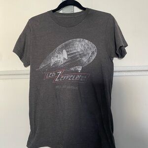 Led Zeppelin Gray Graphic T-Shirt